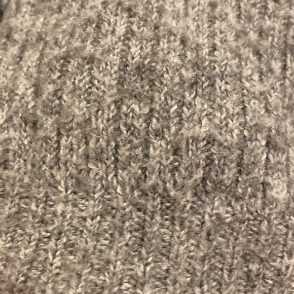 This is a gray knitted sweater so comfortable great for cooler mornings - Picture 2 of 3